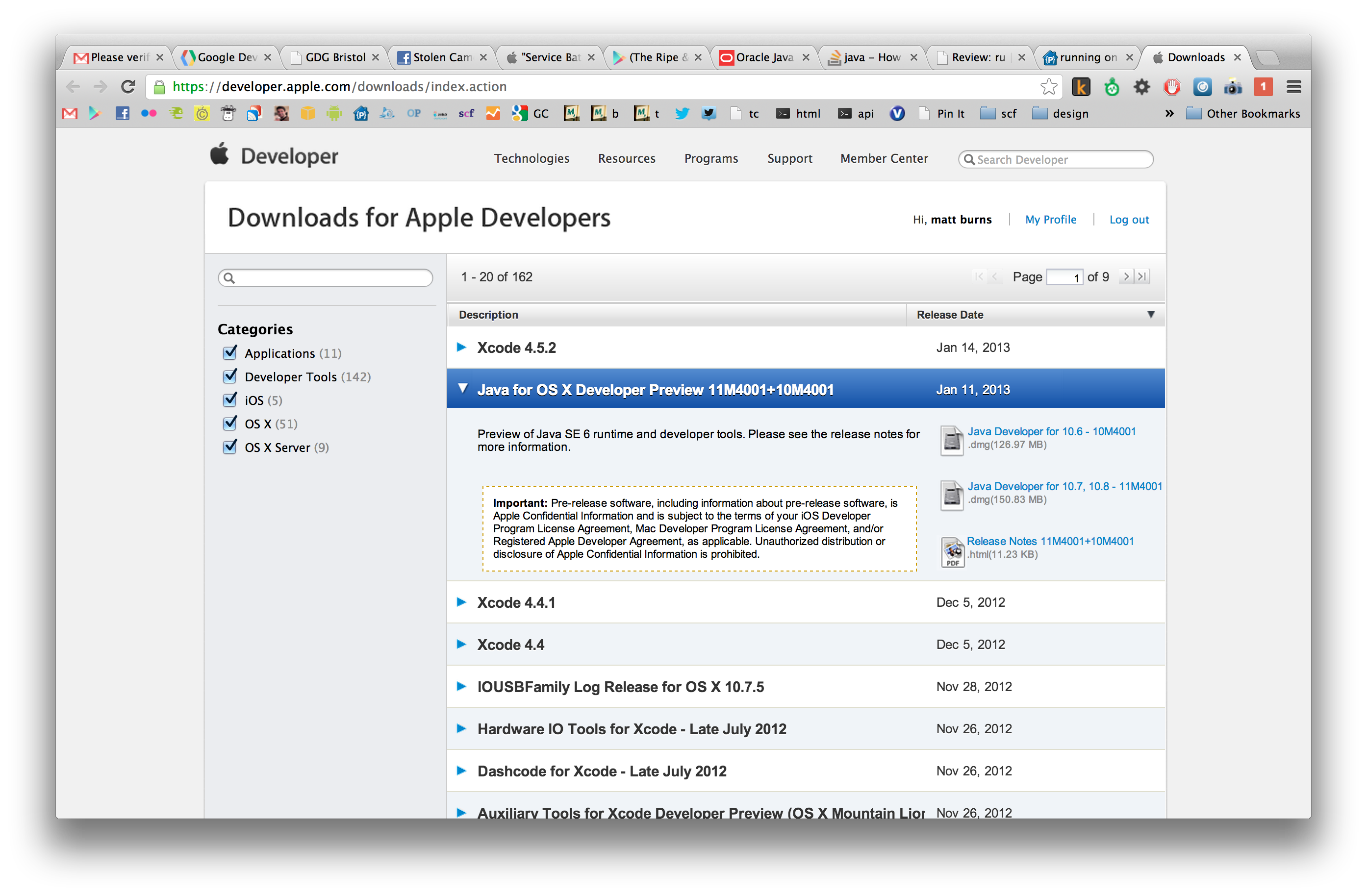 Java For Mac Os X 10.6 Update 6 Developer Package